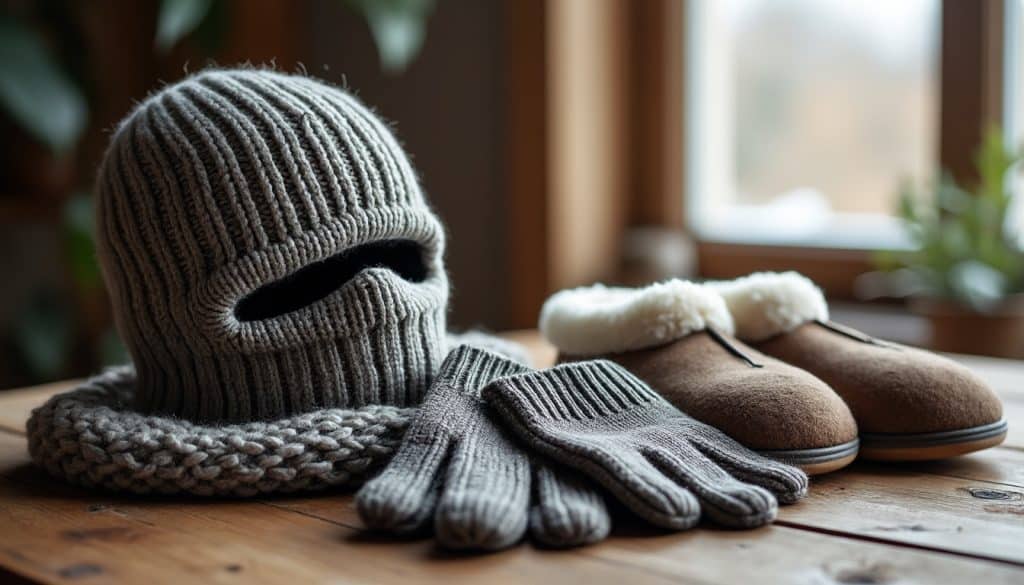 Cagoule, gants et chaussons : quand ils deviennent indispensables