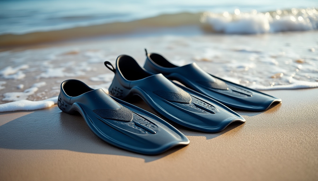 Palmes de bodyboard : la taille et le maintien