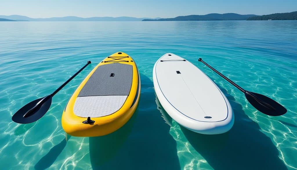 Stand-up paddle gonflable ou rigide : le vrai comparatif